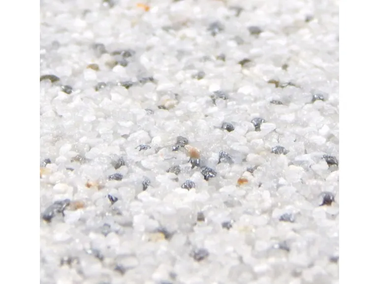 Terralith Buntsteinputz Mosaikputz 2mm -15 kg- BSP110 Weiss Grau