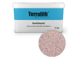 Terralith Buntsteinputz Mosaikputz 1mm -15 kg- BSP1059 Braun