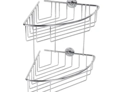 Tesa Eck-Duschregal Baath Plus Verchromt