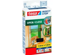 Tesa Fliegengitter Fenster Öffnen und Schließen 150 cm x 130 cm