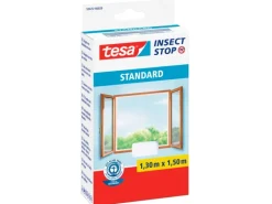 Tesa Insect Stop Fliegengitter Standard mit Klettband 150 cm x 130 cm Weiß