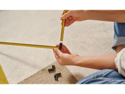 tesa® Insect Stop Insektenschutz Anklipsrahmen für Fenster 1,00 m x 1,20 m