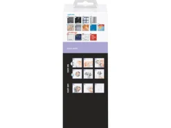 Tesa Moon Black Seifenspender Schwarz Matt Satiniertes Glas inkl. Klebelösung
