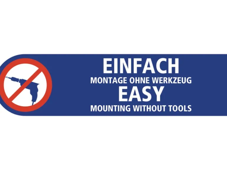 tesa® Selbstschließender Magnetvorhang 1,00 m x 2,20 m Anthrazit