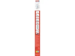 tesa® teleskopierbare Alu-Lamellentür Anthrazit