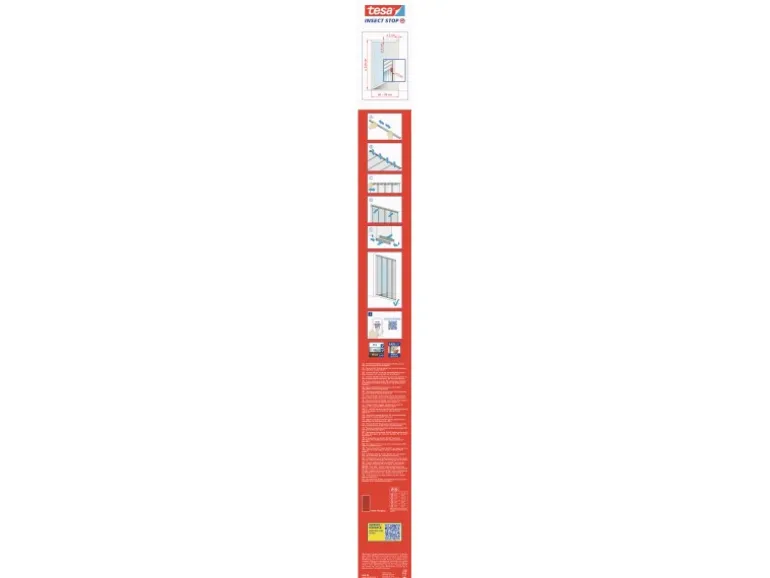 tesa® teleskopierbare Alu-Lamellentür Anthrazit
