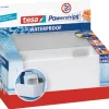 Tesa Waterproof Regal Weiß mit 4 x Powerstrips Large