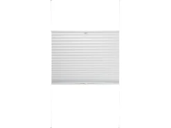 Thermo-Spannplissee Toledo 60 cm x 130 cm Weiß