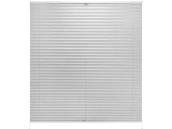 Thermo-Spannplissee Toledo 105 cm x 130 cm Hellgrau