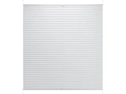 Thermo-Spannplissee Toledo 105 cm x 130 cm Weiß