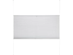 Thermo-Spannplissee Toledo 105 cm x 130 cm Weiß