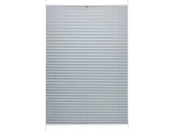 Thermo-Spannplissee Toledo 90 cm x 130 cm Hellgrau