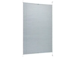 Thermo-Spannplissee Toledo 90 cm x 130 cm Hellgrau