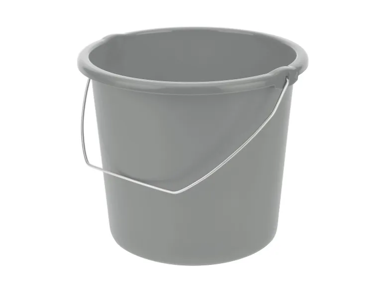 Tontarelli Eimer Cover Line mit Metallbügel 5 l Nordic Grey