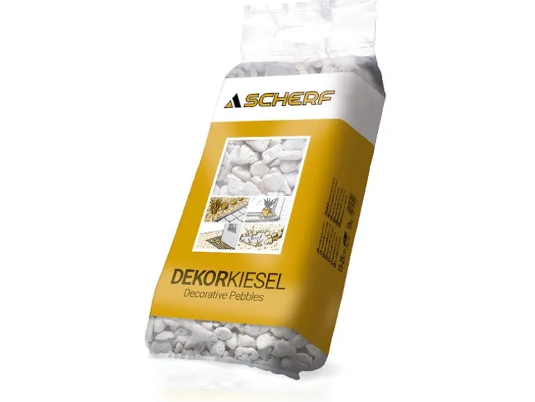 Travertinkiesel Creme Caramel 15 - 25 mm 10 kg PE-Sack
