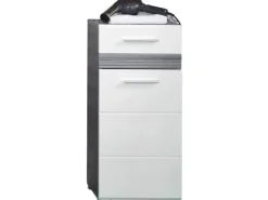 Trendteam Kommode Set-One 80 cm x 31 cm x 37 cm Weiß FSC®