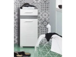 Trendteam Kommode Set-One 80 cm x 31 cm x 37 cm Weiß FSC®