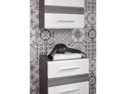 Trendteam Kommode Set-One 80 cm x 31 cm x 37 cm Weiß FSC®