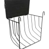 Trixie Heuraufe zum Einhängen mit Deckel Metall 20 × 18 × 12 cm Schwarz