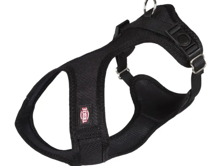 Trixie Touren-Geschirr Comfort Soft XS-S: 30-45 cm/ 15 mm Schwarz