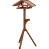 Trixie Vogelfutterhaus Natura mit Ständer 53 cm x 28 cm x 53 cm/ 1,40 m