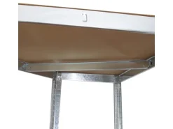 TRUTZHOLM Eckregal 180x75x40 cm Schwerlastregal 875 kg Traglast