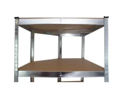 TRUTZHOLM Eckregal 180x75x40 cm Schwerlastregal 875 kg Traglast