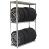 TRUTZHOLM Reifenregal Für 8 Räder 180x120x40 cm 795 kg
