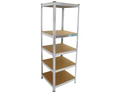 TRUTZHOLM Schwerlastregal 180x60x60cm 875 kg 5 Böden Regal