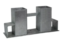 TRUTZHOLM 4x Holzstapelhilfe Stapelhilfe Für Brennholz Holzstapelhalter