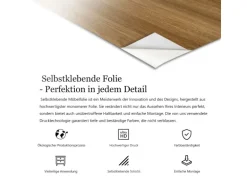 Tulup Möbelfolie Bunte Tafeln Klebefolie für Möbel 100x50 cm Möbel Klebefolie Mehrfarbig Möbelfolie Klebefolie für Schränke