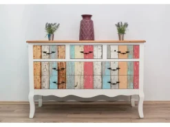 Tulup Möbelfolie Bunte Tafeln Klebefolie für Möbel 100x50 cm Möbel Klebefolie Mehrfarbig Möbelfolie Klebefolie für Schränke