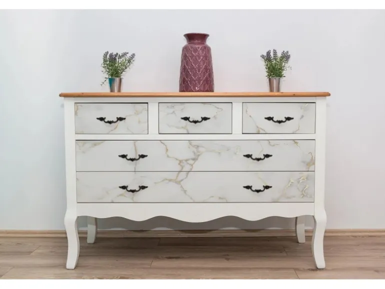 Tulup Möbelfolie Heller Marmor Schrankfolie 100x50 cm Klebefolie Möbel Weiß Möbelfolie Folie für Möbel