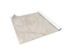Tulup Möbelfolie Imitationsmarmor Folie für Möbel 100x50 cm Klebefolie für Möbel Braun Möbelfolie Möbel Klebefolie