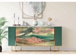 Tulup Möbelfolie Lackierte Platte Klebefolie Möbel 100x50 cm Folie für Möbel Mehrfarbig Möbelfolie Klebefolie für Möbel