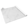 Tulup Möbelfolie Marmor Granit Klebefolie Möbel 100x50 cm Folie für Möbel Weiß Möbelfolie Klebefolie für Möbel