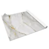 Tulup Möbelfolie Perlmarmor Klebefolie Möbel 100x50 cm Folie für Möbel Braun Möbelfolie Klebefolie für Möbel