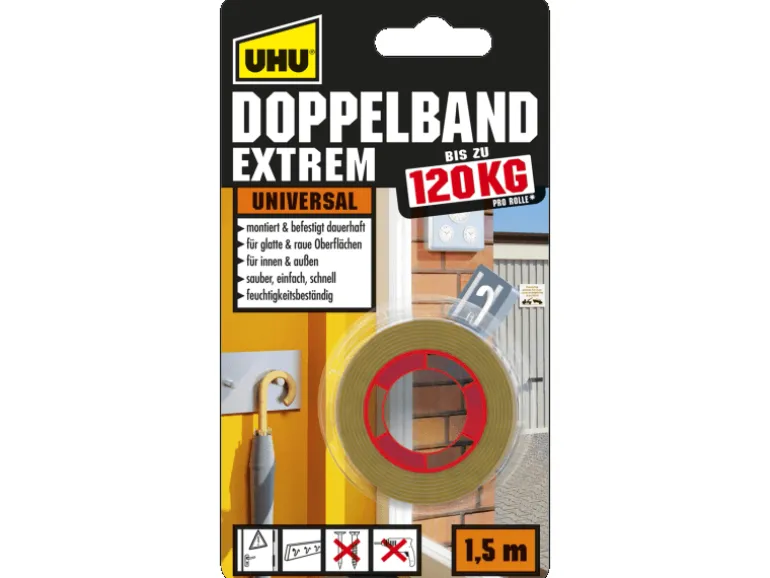 Uhu Doppelband extrem 1,5 m