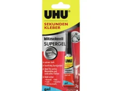 Uhu Sekundenkleber Blitzschnell Supergel 3 g