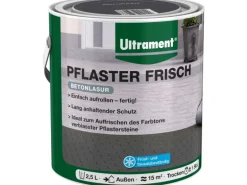 Ultrament Betonlasur Pflaster Frisch Anthrazit 2,5 l