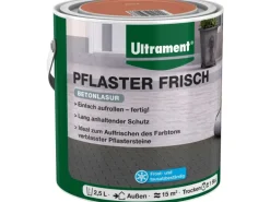 Ultrament Betonlasur Pflaster Frisch Rot 2,5 l