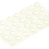 Universalpuffer Selbstklebend Ø 12 mm 28 Stück Transparent