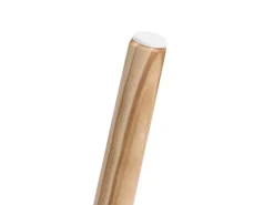 Vasagle Beistelltisch-Set mit Kiefernholz-Beinen Ø 45 cm x 50 cm Eiche-Weiß