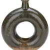 Vase Ancient Secrets 19,5 cm x 6 cm x 17 cm Schwarz