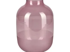Vase Blush Bordeaux Glas 25,5 cm x Ø 18 cm Burgunderrot