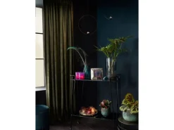 Vase Dark Wonder 30 cm x Ø 15,25 cm Transparent-Blau