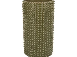 Vase Dark Wonder 25 cm x Ø 14 cm Grün