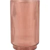 Vase Desert Flower Glas 25 cm x Ø 15 cm Braun