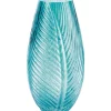 Vase Glam Forest Ø 12,5 cm x 19,5 cm Türkis