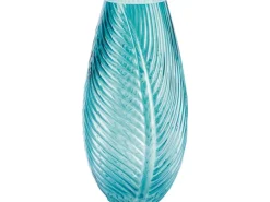 Vase Glam Forest Ø 12,5 cm x 19,5 cm Türkis